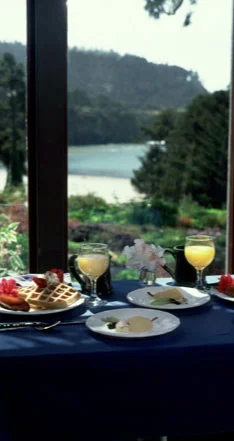 breakfast by window